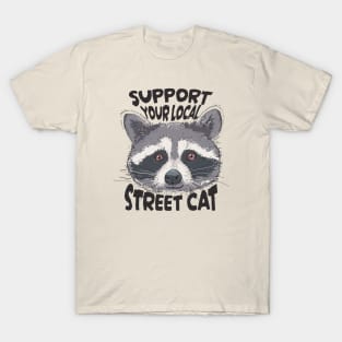 Support You Local Street Cat T-Shirt